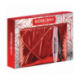 Pochette metallizzato rosso contenente: mascara my power volume e eyeliner 24ore extra