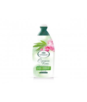 Bagnoschiuma fragranza canapa e rosa 500ml