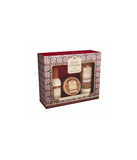 Tesori D` Oriente Kit Regalo Profumo + Crema Doccia+ Mini Candela Varie Fragranze