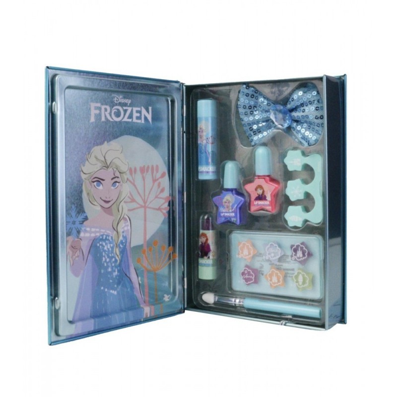 Markwins Custodia per trucchi Frozen Book Tin - Elsa e Anna - Idea