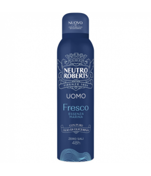 Deodorante Uomo Fresco Essenza Marina Spray 150 Ml