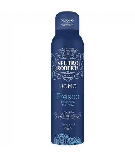 Deodorante Uomo Fresco Essenza Marina Spray 150 Ml