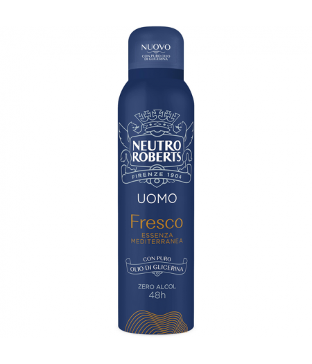 Deodorante Uomo Fresco Essenza Mediterranea Spray 150 Ml