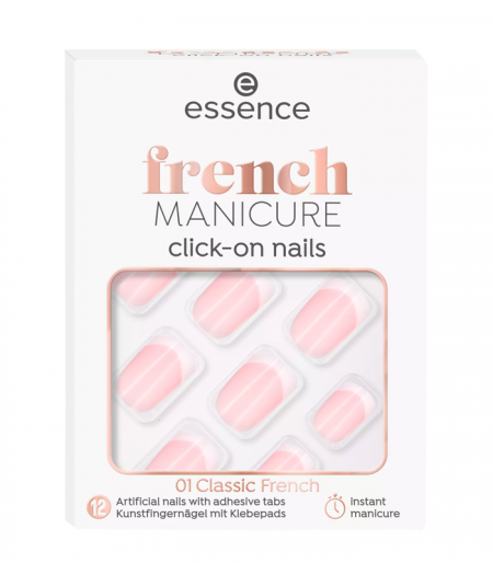 Unghie finte Click-on French Manicure