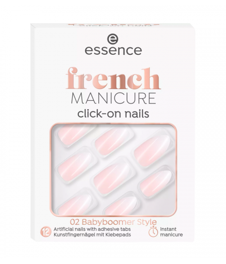 Unghie finte Click-on French Manicure