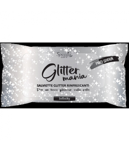 Glittermania Salviette Glitter Rinfrescanti Infinity