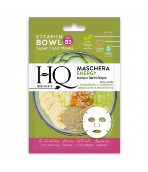 Maschera Viso In Tessuto Bowl Energy Energizzante E Antiossidante