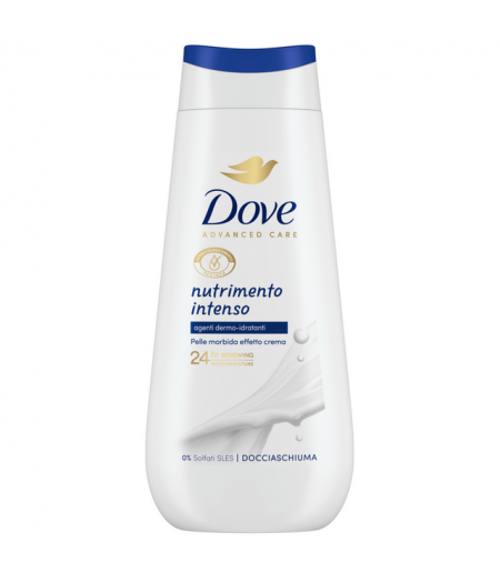 Dove Doccia Nutrimento Intenso Con Agenti Dermo Idratanti 225 ML