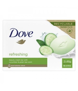 Dove Saponetta Cremosa Refreshing 2 Pezzi X 90g