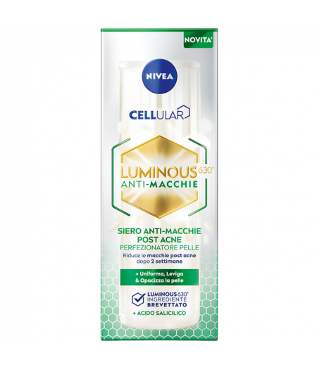 Nivea Viso Cellular Luminous Siero Anti Macchie Post Acne 30 Ml