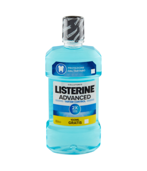 Listerine New Advance - Tartar Protect Menta Artica 600 ml