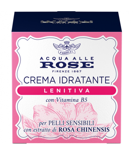 Acqua Alle Rose - Crema Viso Idratante E Lenitiva Per Pelli Sensibili, 50 ml