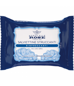 Acqua Alle Rose  Salviette Struccanti Rinfrescanti Per Pelli Normali, 20 pz