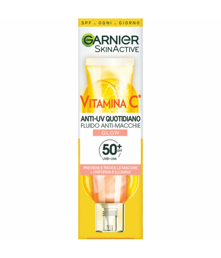 Fluido Anti-Macchie Glow Vitamina C Spf50+, 40 ml