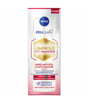 Nivea Viso Luminous Anti-Macchie Siero Anti-Eta 2In1 30Ml