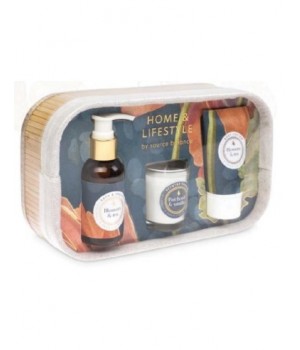 Home & Lifestyle Coffret Shower Gel 100ml+body Lotion 75ml + candela