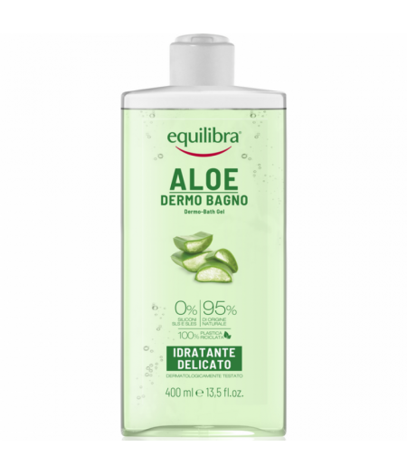 Equilibra Aloe Dermo Bagno Idratante Delicato 400 Ml