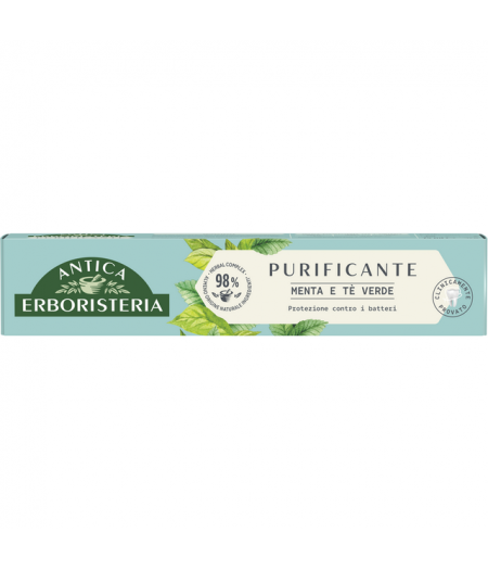 Antica Erboristeria Dentifricio Purificante Menta E Te Verde 75 Ml