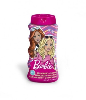 Barbie 2 in 1 Bagnoschiuma + Shampoo 475ml