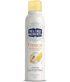 Neutro Roberts - Deodorante Spray Bergamotto e Zenzero 150ml