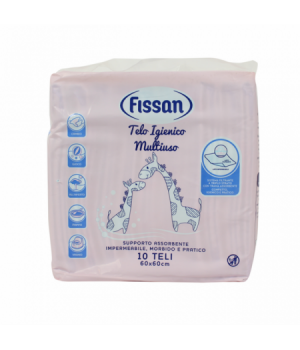 Fissan Baby Telo Igienico Multiuso 10pz 60x60