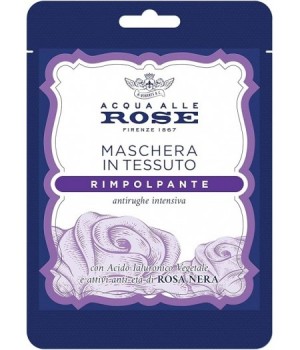 Acqua Alle Rose - Maschera Viso in Tessuto Rimpolpante Monouso 1 pz