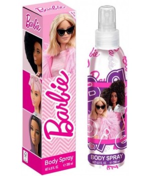 Barbie Colonia Acqua Corpo Spray Profumata Per Bambine 200Ml