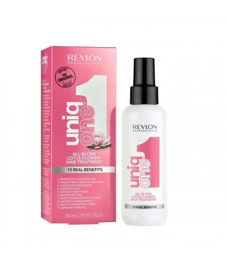 Revlon Professional UniqONE Trattamento Capelli ai Fiori di Loto 10in1 150 Ml