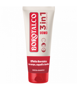 Docciashampoo Uomo 3in1 Profumo Ambrato 200 ml