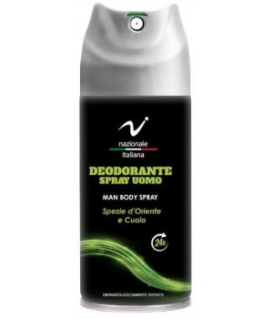 Deo Spray Uomo Spezie Oriente e Cuoio 150 ml