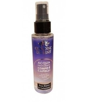 Acqua Profumata Corpo e Capelli Rosa bianca e Gelsomino 110 ml