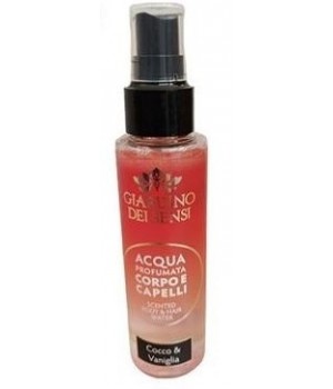 Acqua Profumata Corpo e Capelli Cocco e Vaniglia 110 ml