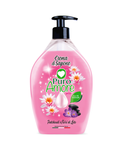 Crema Di Sapone Patchouli E Fiori Di Loto 750 Ml