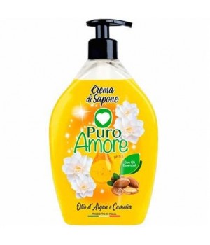 Crema Di Sapone Olio Di Argan E Camelia 750 Ml