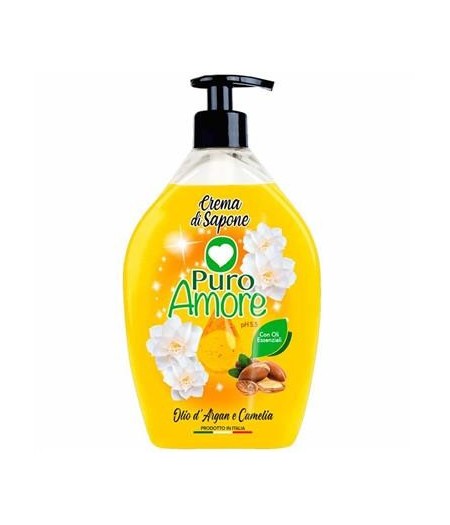 Crema Di Sapone Olio Di Argan E Camelia 750 Ml