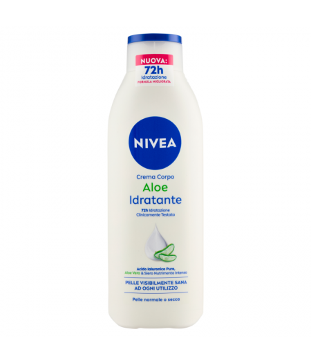 Nivea Crema Corpo Aloe Idratante Pelle normale o secca 250 ml