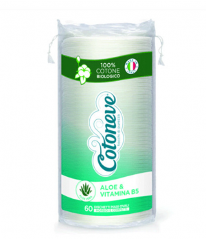 Dischetti Cotone Maxi Ovali Aloe Vitam B5 60pz