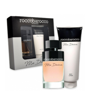 Rocco Barocco Cofanetto Me Divina Eau De Parfum Donna 100Ml + Body Lotion 200Ml