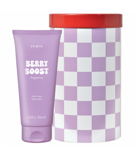 Confezione Regalo Happybox Latte Corpo 200 Ml Berry Boost