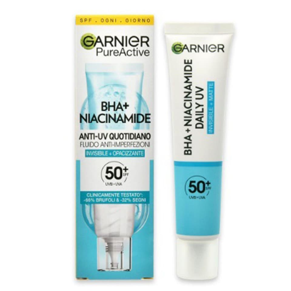 Fluido Anti-imperfezioni Bha+ E Niacinamide Spf50+