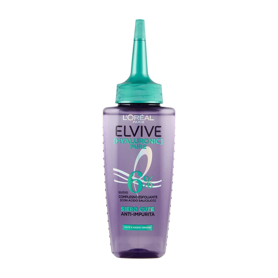 Elvive Hyaluronic Pure Siero Cute Anti-sebo Con Acido Salicilico