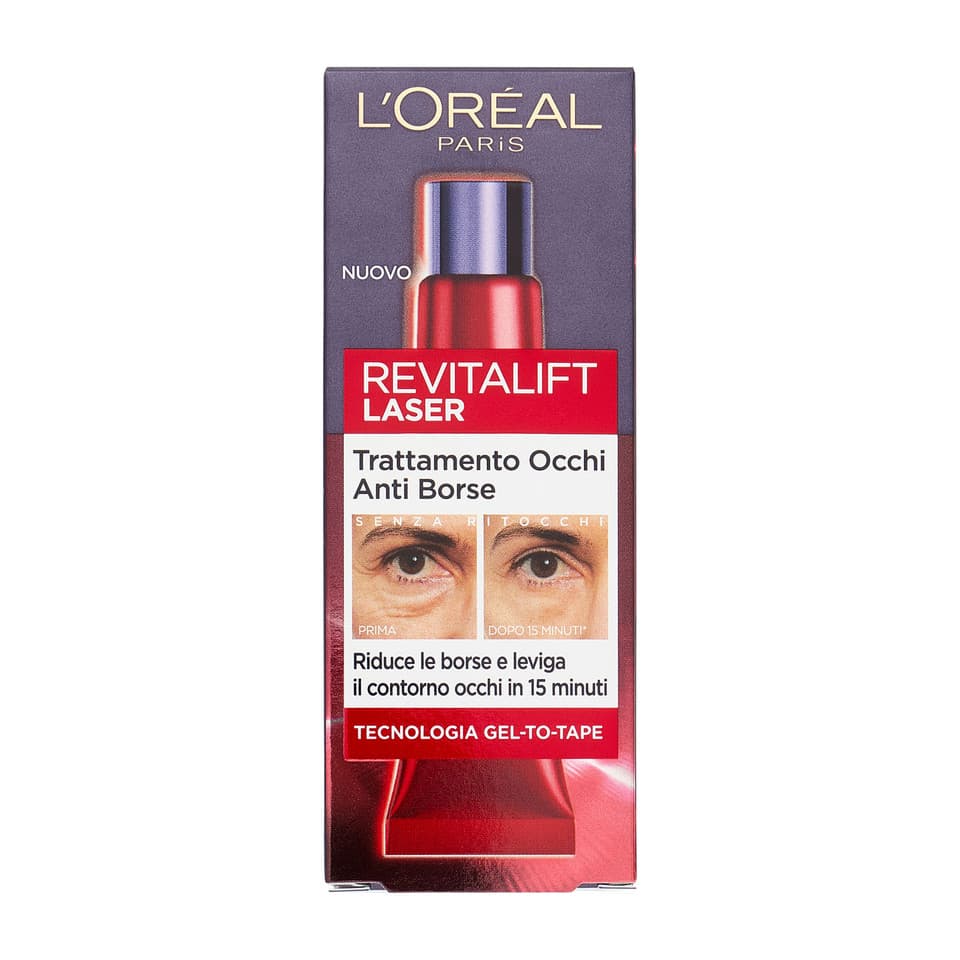 Revitalift Laser Trattamento Occhi Anti-borse Tecnologia Gel-to-tape