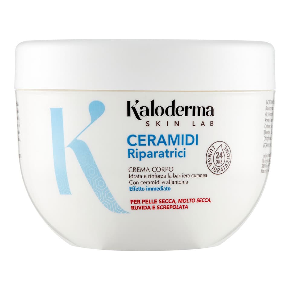 Ceramidi Riparatrici Crema Corpo Per Pelle Secca, Molto Secca, Ruvida E Screpolata