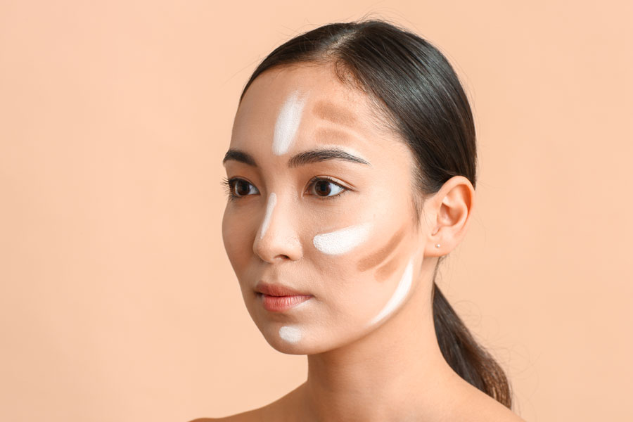 contouring make-up